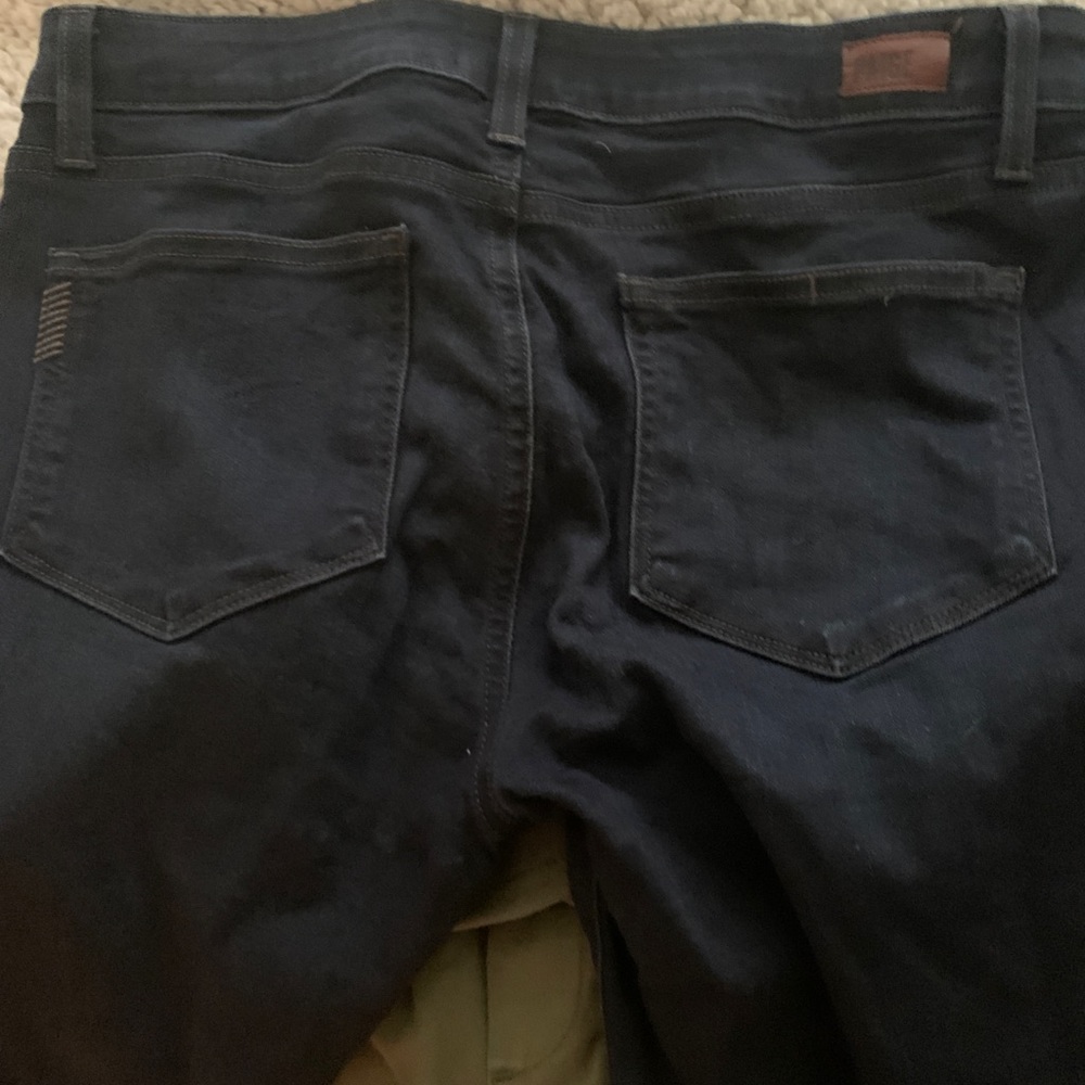 PAIGE SZ 31 dark blue skinny jeans